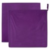 DII Non Woven Polyester, Solid Storage Bin, Small (4), Eggplant