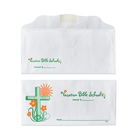Vacation Bible School Envelopes for Church (100)