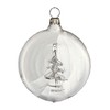 Christmas Tree Bauble "Winter" Taler round 3pieces per Box made