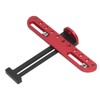Handle Hole Drill Guide 4mm Cabinet Handle Jig Aluminum Alloy
