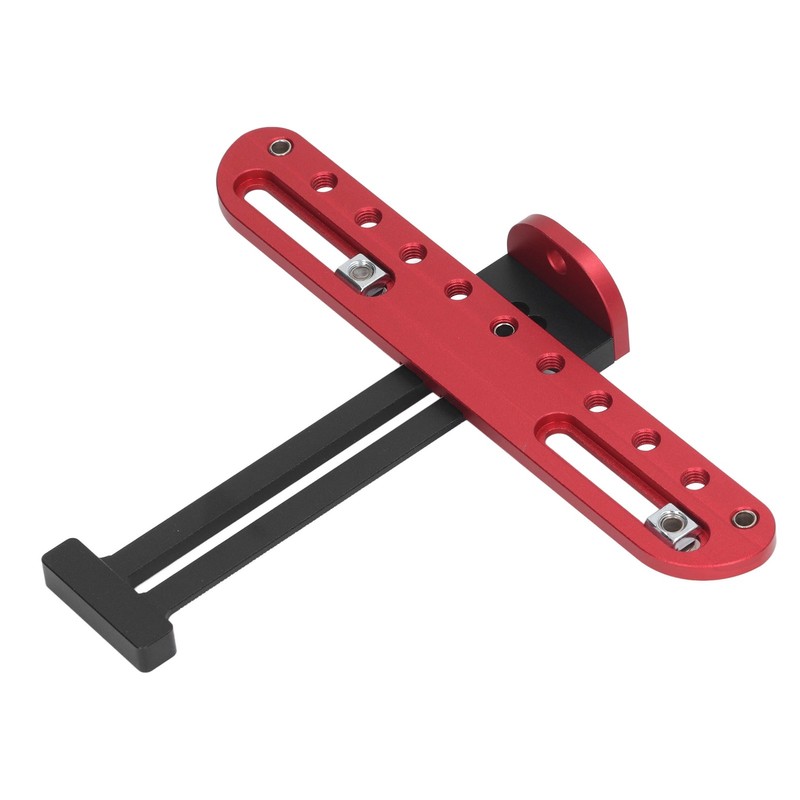 Handle Hole Drill Guide 4mm Cabinet Handle Jig Aluminum Alloy