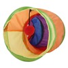 Pet Tunnel Iridescent Foldable Cat STunnel with Interactive Ball and