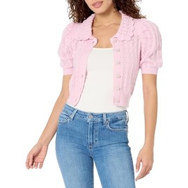 ASTR the label Women's Dallyn Sweater, Pink, X-Small