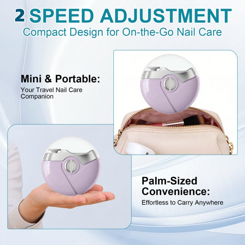 Electric Nail Clipper for Senior, Smart Toenail Clipper, 2026 Upgraded