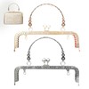 Metal Purse Frame, 2PCS Kiss Clasp Lock, Bag Clutch Frame