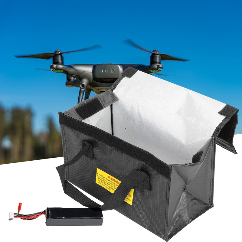 Battery Safe Bag ExplosionProof Fireproof Lipo Battery Storage Bag for