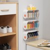 Wall Mounted Underwear Storage Box Punch Free Transparent Underwear Rack