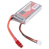 7.4V 1300mAh 30C Lipo Battery with T Plug Rechargeable Lithium