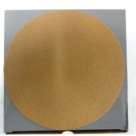 REFLEX 50x 6 inch Sanding Discs Hook Loop Sandpaper Gold like Sunmight or Mirka - Grit 80