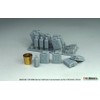 Differential Model 1/35 WW2 Germany Sd.Kfz.251 Ausf.C/D Armored Half Truck
