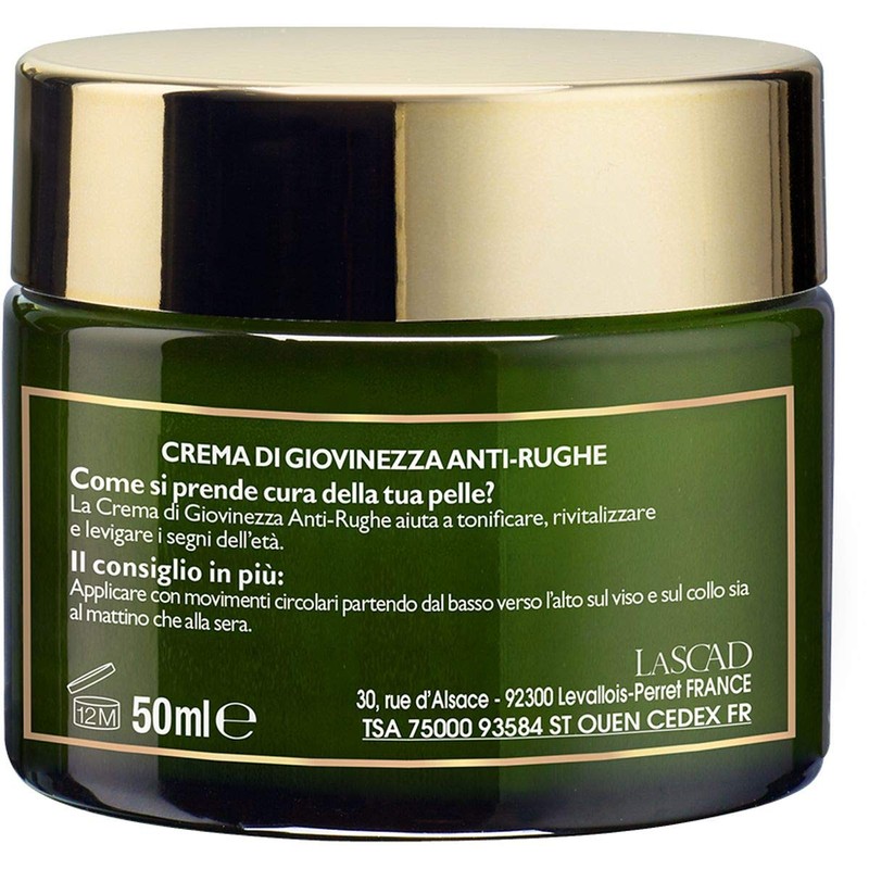 Tesori di Provenza Organic Anti-Wrinkle Face Cream with Organic Olive