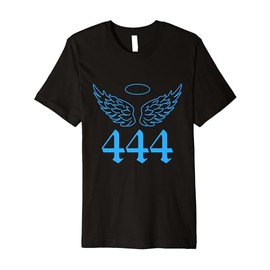444 Angel Number A Powerful and Spiritual Symbol Premium T-Shirt