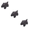 STOBAZA 3 Pcs Cute Dragon Turtle Shaped Adornment Ceramic Desktop