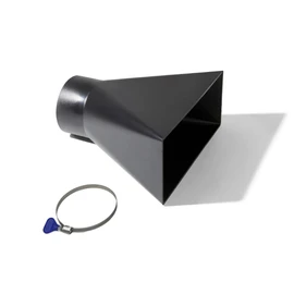 PROVISO TOOLS Suction Funnel - Extraction Funnel for Workshop, Extraction System, Suction Funnel 100 mm, Suction Funnel, 255 x 228 x 110 mm with 100 mm Opening Including Hose Clamp