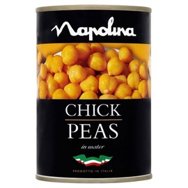 Napolina Chick Peas in Salted Water (400g) - Pack of 6