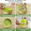 XIULIUU Matcha Tea Set, 4 Pcs Set Matcha Tool, Matcha