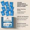 MELTINGTABS Washing Machine Cleaner, 24-Pack, Ocean Scent – Year-Long Freshness