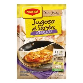 Hoja Sazonadora Maggi Jugoso Al Sartén Ajo Y Cebolla 23.4g