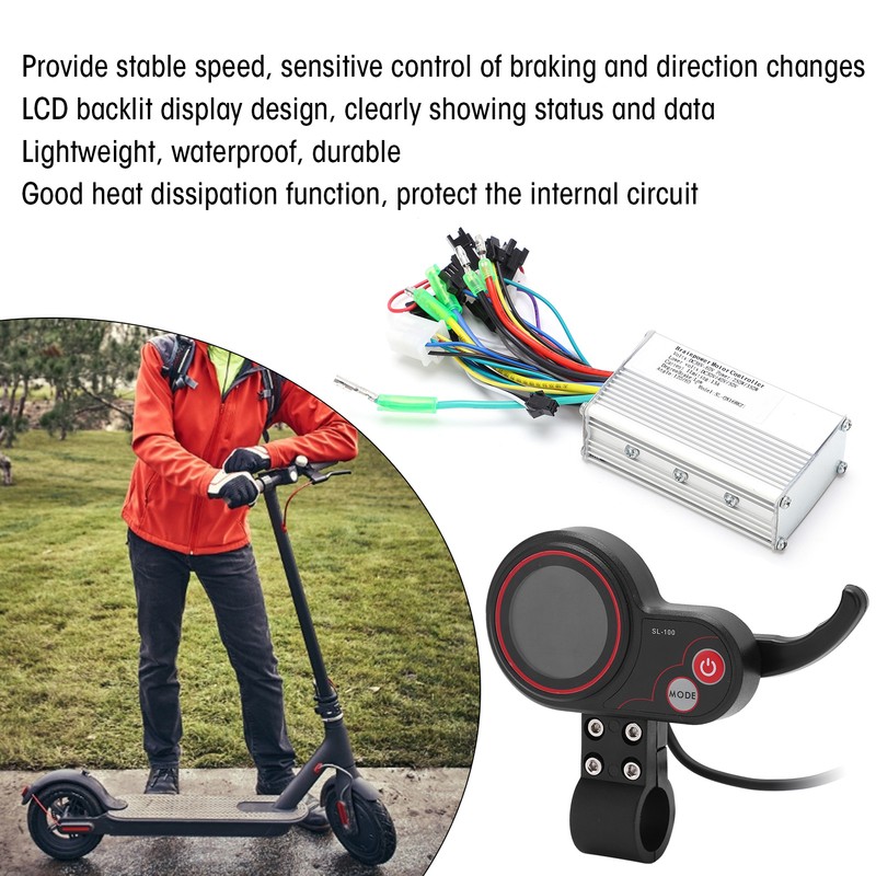 Brushless Controller Sensitive Waterproof Speed Controller With LED Display Screen