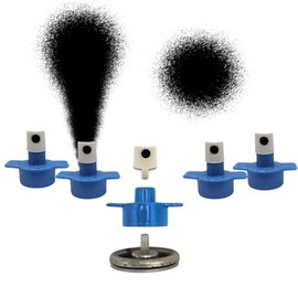 Uprok Two Finger Wing Cap Spray Paint Adapter Set 5ct Plus 5 NY Fat Caps