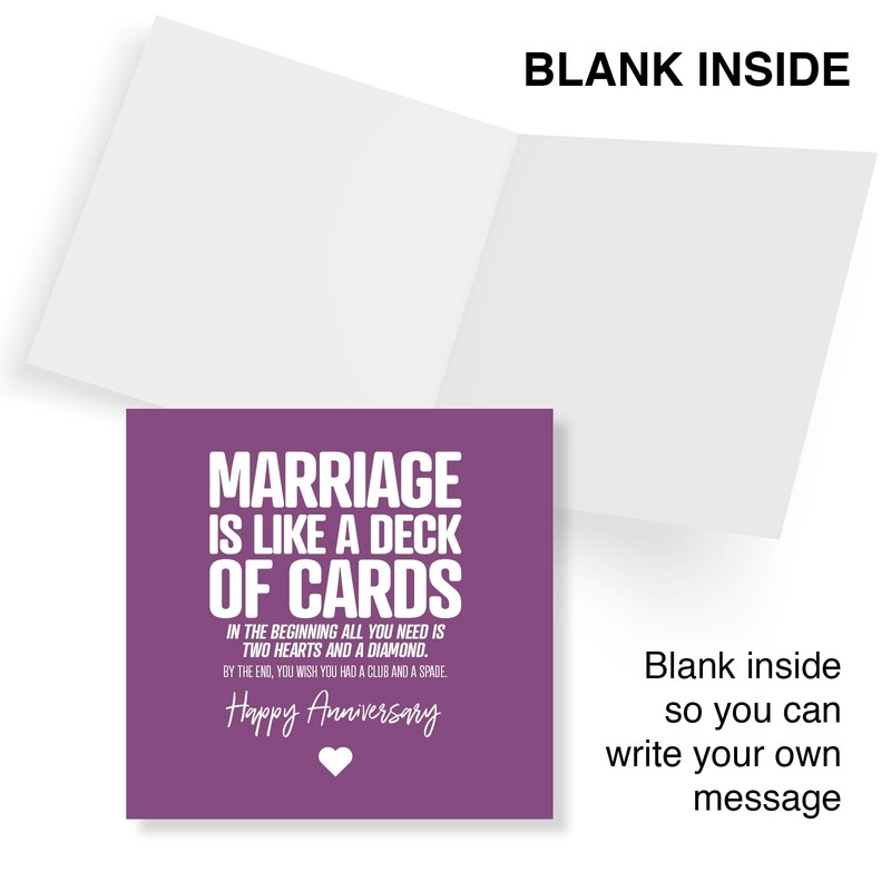 Punkcards – Anniversary Card for Husband, Anniversary Card for Wife,