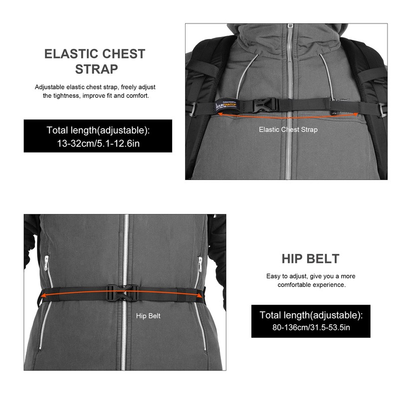 MOUNTAINTOP Hiking Backpack,30L Camping Backpack, Men Women Hiking Daypack Lightweight