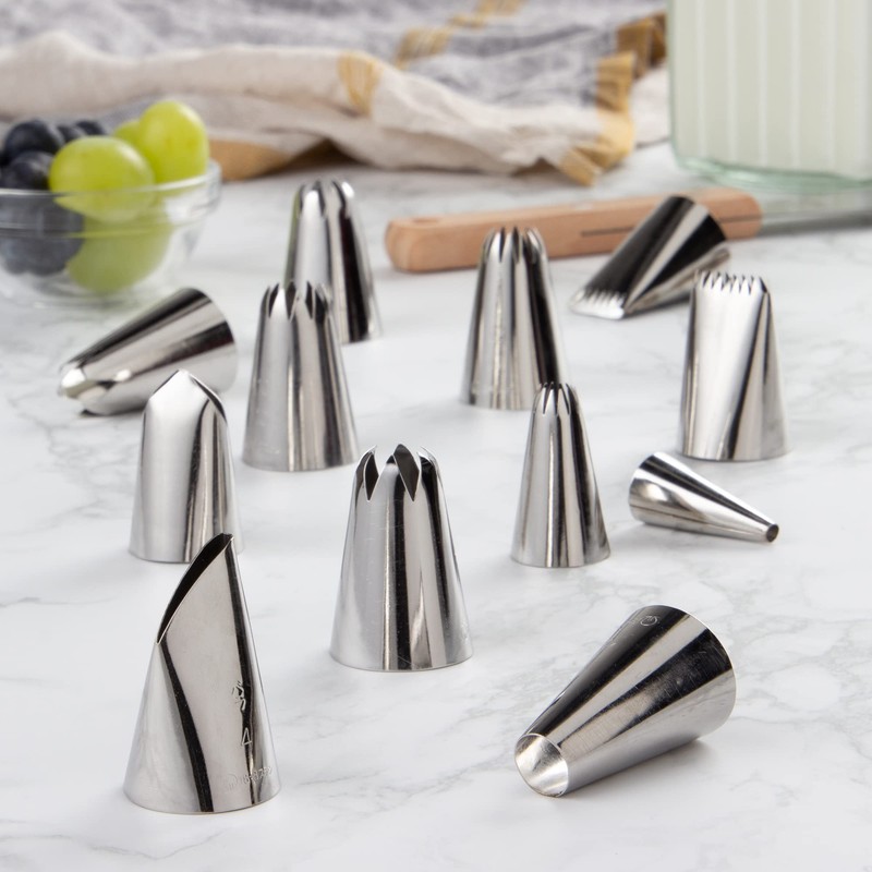 Endo Shoji WKT38010 Commercial Nozzle Set, Set of 12, No.