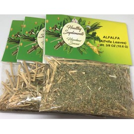Helathy Supplements Alfalfa (Alfalfa Leaves) Hierba Tea
