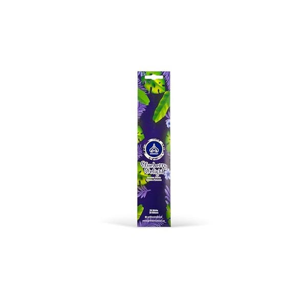SmokeOut Odor Eliminating Aromatherapy Incense Sticks (Blueberry Delight)