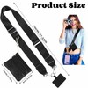 Phone Strap with Zippered Pouch, 2024 Clip and Go Strap