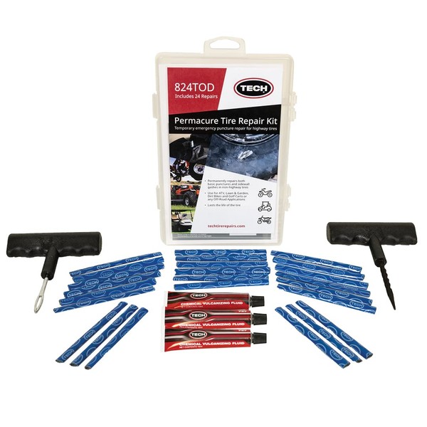 TECH Permacure Plus Tire Repair Kit - The Ideal Size
