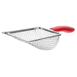 GRIRIW Household Litter Scoop with Fine Mesh Sifter Long Handle for Easy Cleaning of Cat and Reptile Waste Pet Litter Sand Tool