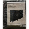 8 Foot Black Log Rack Cover, 96.7” Wide X 23.6”