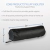 Core Products Fluffy Positioning Bolster - Black