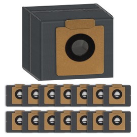 (15 Pack) X10 Pro Omni Replacement Dust Bags Compatible With Eufy Clean X8 Pro / X10 Pro Omni Robotic Vacuum Self-Empty Station, Large Capacity Filter Bags, Disposable Vacuum Bag Accessories Part