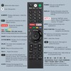 OMAIC Voice Replacement Remote Control for Sony-Bravia-TVs，for All Sony 4K