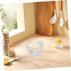Mikinona Luxury Metal Holder Organizer Fruit Basket Snack Candy Bowl
