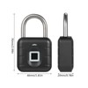 Fingerprint Padlock BT Lock Smart Padlock with APP Control 10