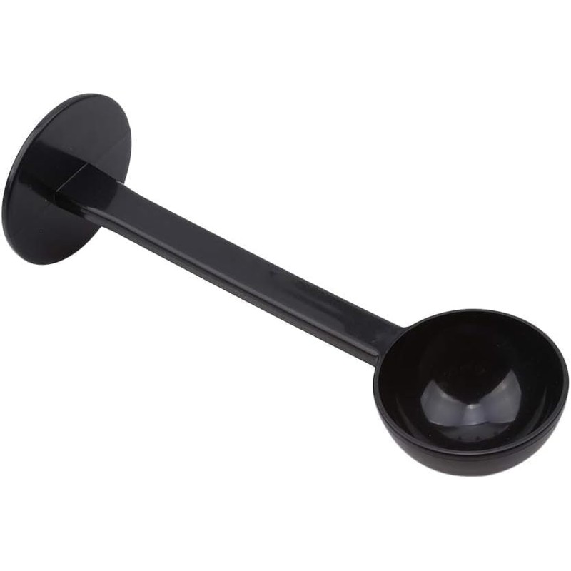 Black 2-in-1 Coffee Bean Spoon Tamping Scoop Tamper Tea Tool