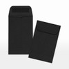 LUXPaper #1 Coin Envelopes in 80 lb. Black Linen, Envelopes