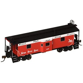 Bay Window Caboose with Roof Walk - NICKEL PLATE ROAD (High Speed Service) - HO Scale