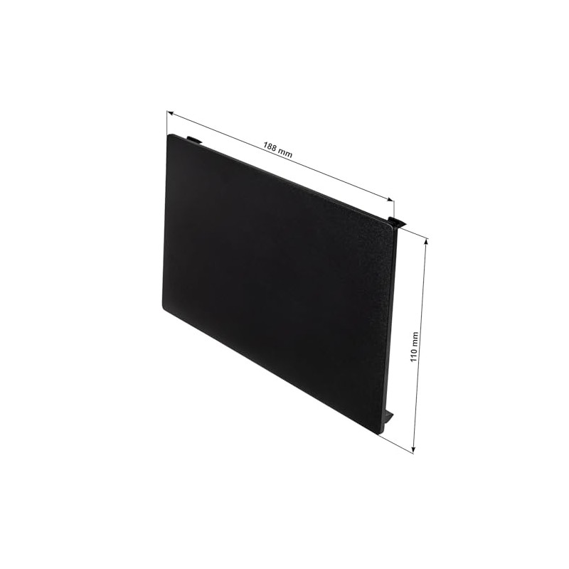 tomzz Audio 2400-038-1 Cover Blind Panel for Car Radio Double