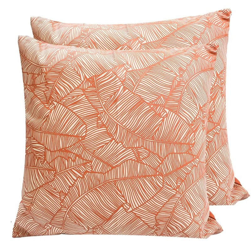 Viste tu hogar Pack of 2 Cushion Covers 70% Cotton