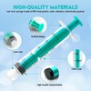 SHAOTONG 10ml/cc Luer Lock Syringes with Cap Without Needle, Sterile,