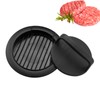 HiempTru Burger Press Patty Maker, Round Non-Stick Stuffed Hamburger Press