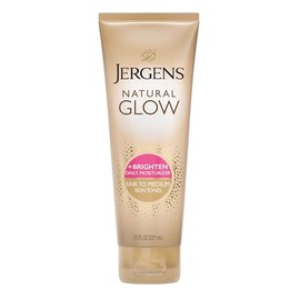 Jergens - Crema hidratante revitalizante de uso diario Natural Glow para tonos de piel claros a medianos de for Unisex, crema hidratante de 7.5 oz