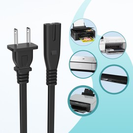 XMHEIRD 5ft/1.5m UL Listed AC Power Cord Cable Plug for 33938 Resmed S8 S9 Elite II Res Med IPX1 CPAP S9 H5i REF 36003 R360-760 DA-90A24 CPAP Hine CPAP FIG8