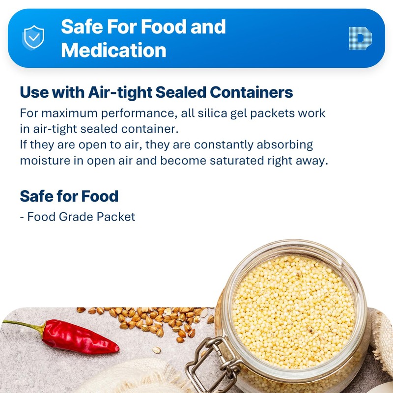 Dry & Dry 100 Gram [5 Packets] Premium Pure &