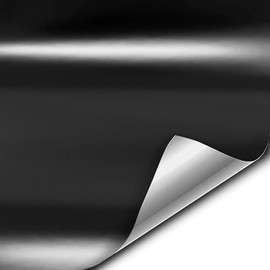 VViViD+ Satin Black Premium Adhesive Vinyl Wrap Film (10ft x 5ft)