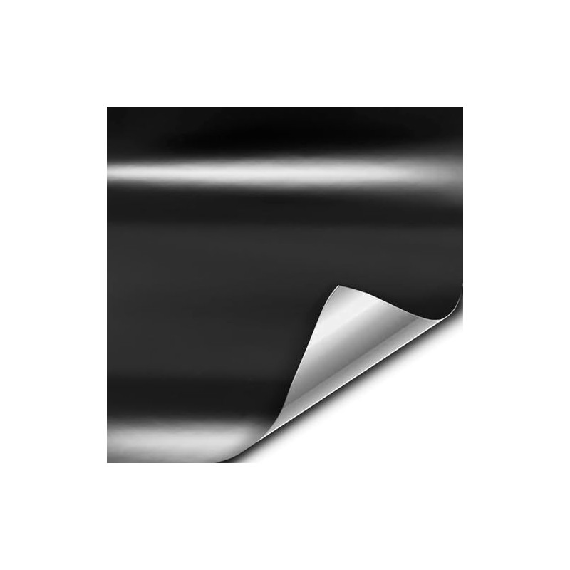 VViViD+ Satin Black Premium Adhesive Vinyl Wrap Film (10ft x